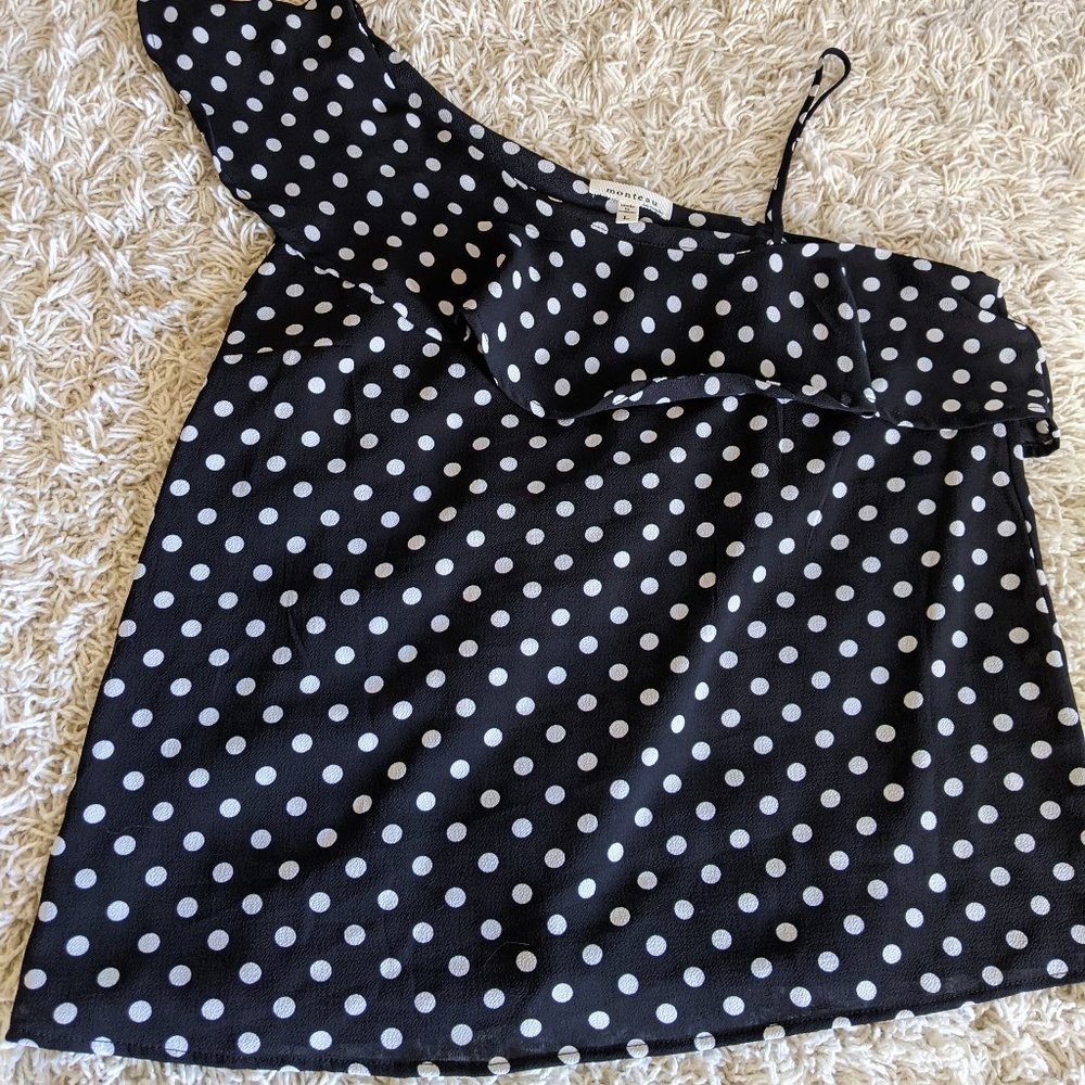 Women's Ruffled Off Shoulder Top